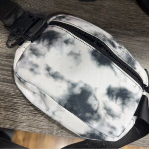 Wolfpak Black and White Crossbody Bag